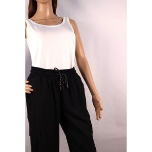 Champion Women's Black Athletic Pants side pockets Size Mediun